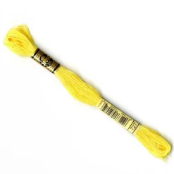 DMC® 6 Strand Embroidery Floss, Yellow