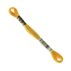 DMC® 6 Strand Embroidery Floss, Yellow