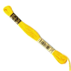 DMC® 6 Strand Embroidery Floss, Yellow