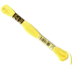 DMC® 6 Strand Embroidery Floss, Yellow