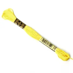 DMC® 6 Strand Embroidery Floss, Yellow