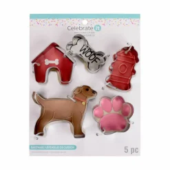 Dog Stainless Steel Mini Cookie Cutter Set by Celebrate It®