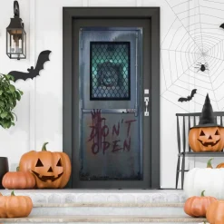 Don't Open Hospital Entryway Halloween Scary Door Decoration - 6'