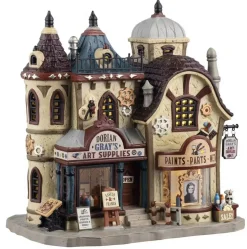 Dorian Gray's Art Supplies - Lemax Spooky Town