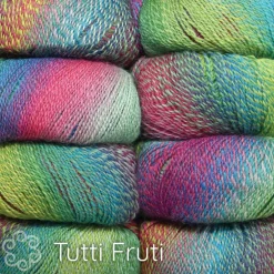 Double Helix by Living Dreams Yarn. Soft, Colorful Wool Yarn for Crochet, Knitting, Weaving. Self-Striping Sport Weight Yarn, 3 Pack, 150g