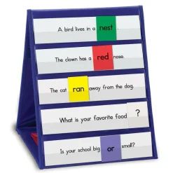 Double-sided Tabletop Pocket Chart