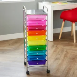 10 Drawer Rolling Cart by Simply Tidy®
