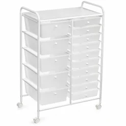 15-Drawer Rolling Cart by Simply Tidy®