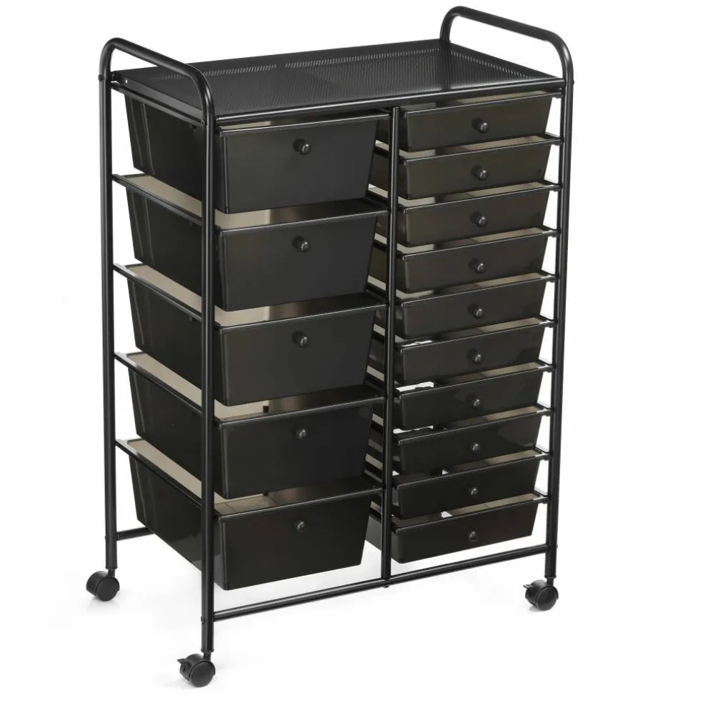 15-Drawer Rolling Cart by Simply Tidy®