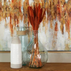 Dried Plant Bunny Tail Natural Foliage with Long Stems