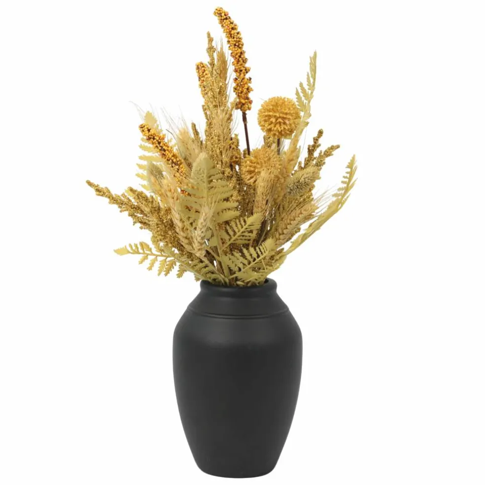 18" Dried Wheat Arrangement in Ceramic Vase by Ashland®