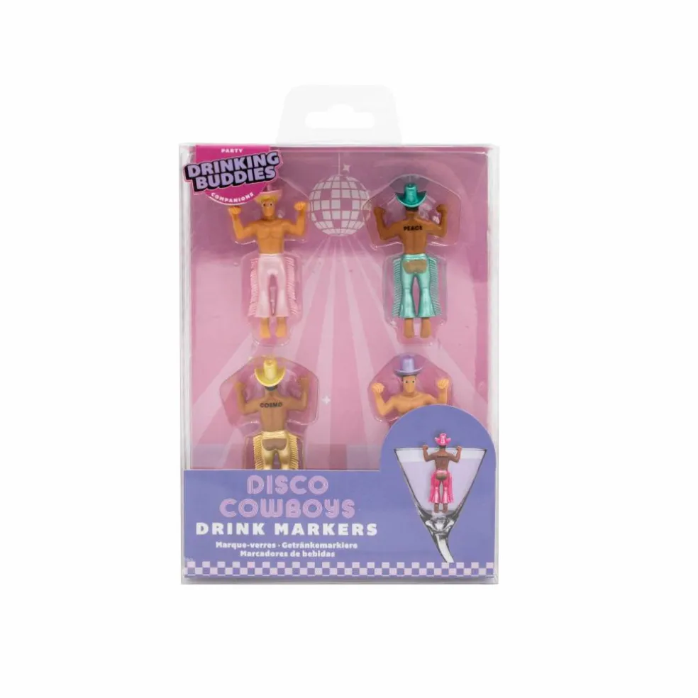 Drinking Buddies Disco Cowboys, 4ct.