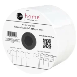 Dritz® Home 4" White Woven Rod Loop Tape