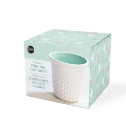Dritz® Novelty Ceramic Thimble Container