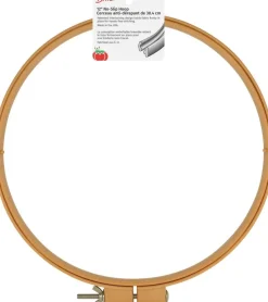 Dritz 3202 Plastic No-Slip Quilting Hoop, 12-Inch