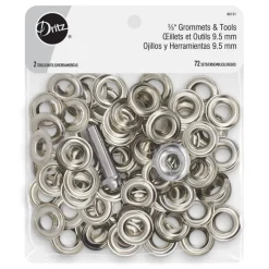 Dritz® Silver 3∕8" Grommets & Tools, 72 Sets
