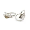 Dritz® Silver 1" Key Fob Hardware, 12ct.