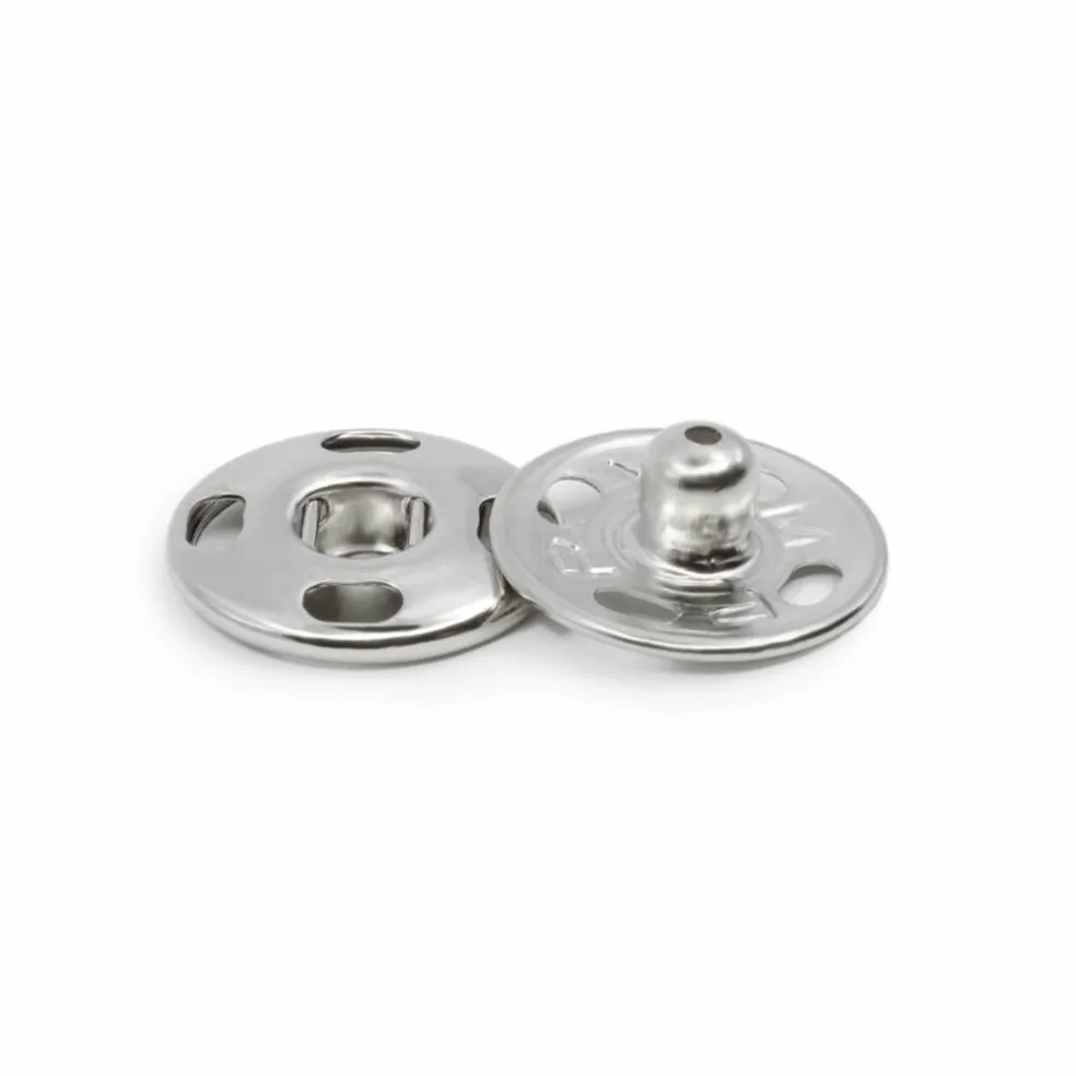 Dritz® 1/2" Silver Sew-On Snaps, 48 Sets