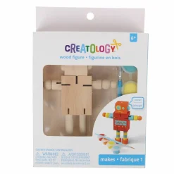 3D Robot Wood Figure by Creatology™