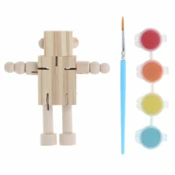3D Robot Wood Figure by Creatology™