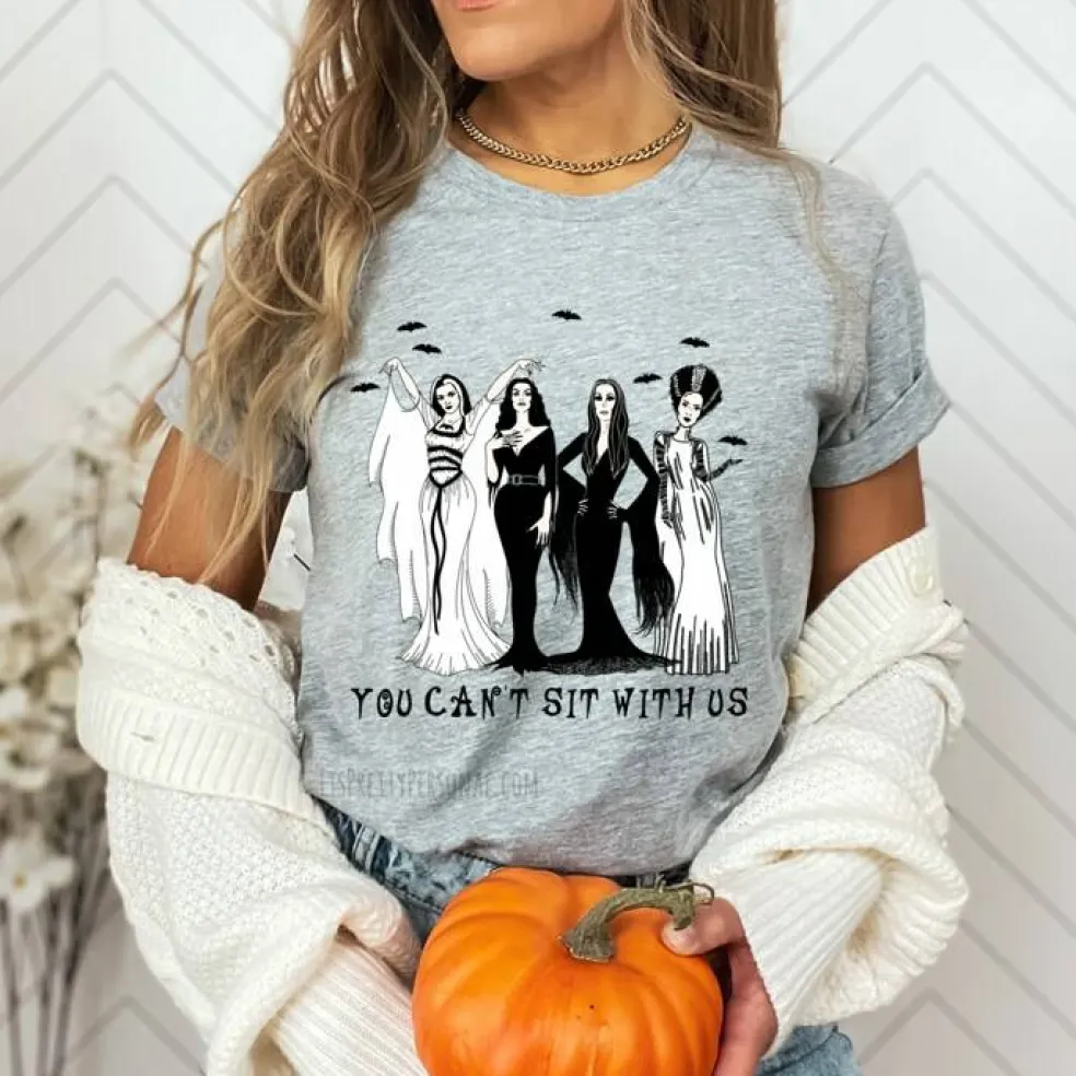 #72 DTF Print- Horror Can't Sit With Us