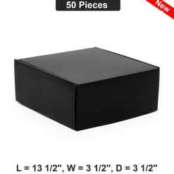 Durable Mailing Boxes Ideal for Safe and Secure Shipping 13.5" x 3.5" x 3.5"