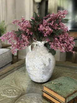 Dusty Plum Artificial Nandina Berry Stem, 2-Piece Set