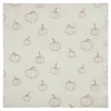 Dusty Rose Mini Pumpkin Pattern Cotton Twill Napkin