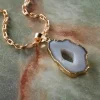 Dyed Natural Druzy Agate Pendant by Bead Landing™