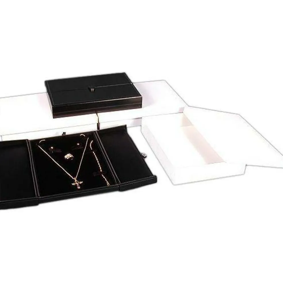3 Earring Ring Necklace Combo Gift Boxes Case Display