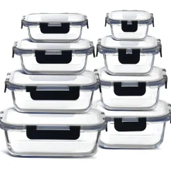 Eatex Glass Food Storage Containers with Lid