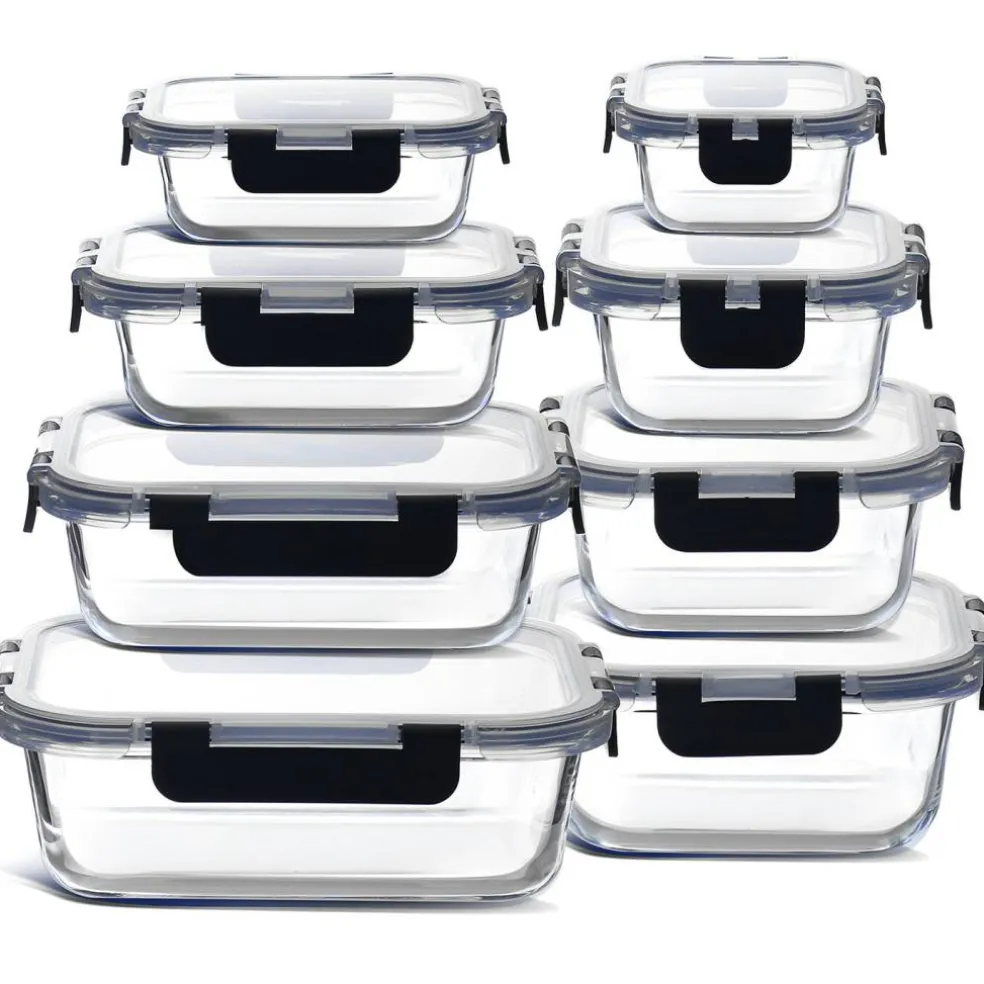 Eatex Glass Food Storage Containers with Lid