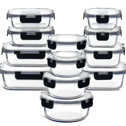 Eatex Glass Food Storage Containers with Lid