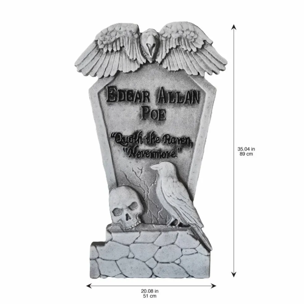 35" Edgar Allan Poe Tombstone by Ashland®