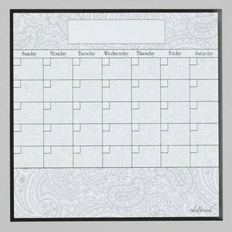 Edge Collections – Dry Erase Fridge Calendar for Home & Office Organization – 1 Piece