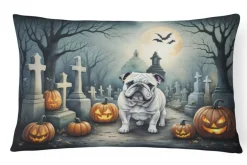 Edge Collections – Multicolor – Spooky Halloween Decorative Patio & Couch Fabric Pillow – 1 Piece