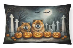 Edge Collections – Multicolor – Spooky Halloween Decorative Patio & Couch Fabric Pillow – 1 Piece