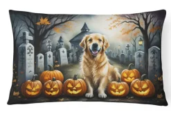 Edge Collections – Multicolor – Spooky Halloween Decorative Indoor Outdoor Fabric Pillow – 1 Piece