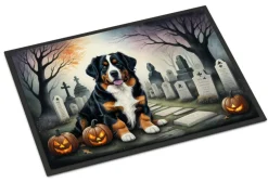 Edge Collections - Multicolor - Halloween Runner Doormat for Front Door Indoor Outdoor Entryway - 1 Piece