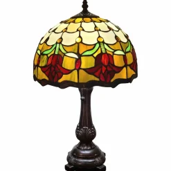Edge Collections - Multicolor - Elegant Table Lamp with Dome Shade for Ambient Lighting - 1 Piece