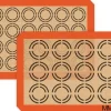 Edge Collections - Silicone Baking Mats Reusable Non Stick Half Sheet Set - 1 Set