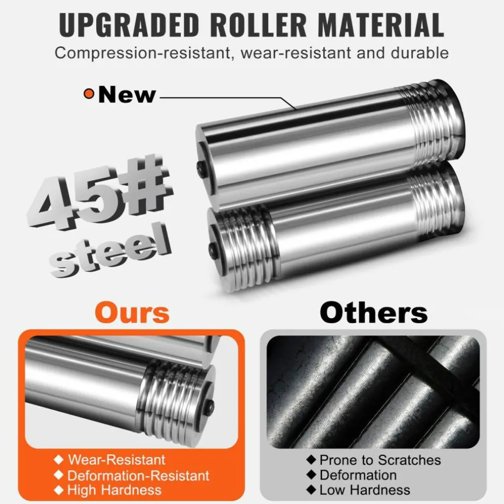 Edge Collections - Silver - 3-in-1 Jewelry Rolling Mill Machine with Adjustable Press Thickness for Sheet, Square Wire & Semicircle Wire - 1 Piece