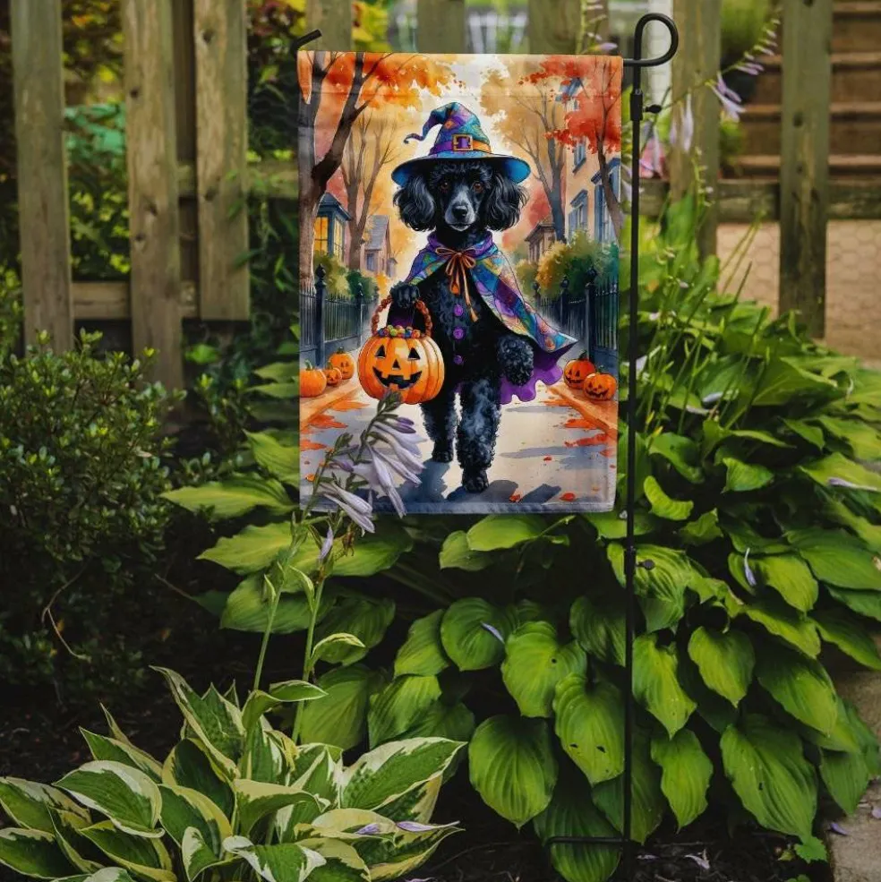 Edge Collections - 11.25" X 15.5" - Multicolor - Poodle Garden Flag - 1 Piece