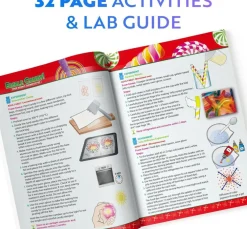 Edible Candy Making Science Kit for Kids Ages 8-12 Years Old - Food Science Chemistry Kid Science Kit with 40 Experiments to Make Your Own Chocolates, Educational Science Kits for Boy & Girls
