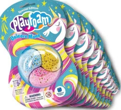 Educational Insights® Playfoam Jumbo Pod Unicorn Mane, Set of 12