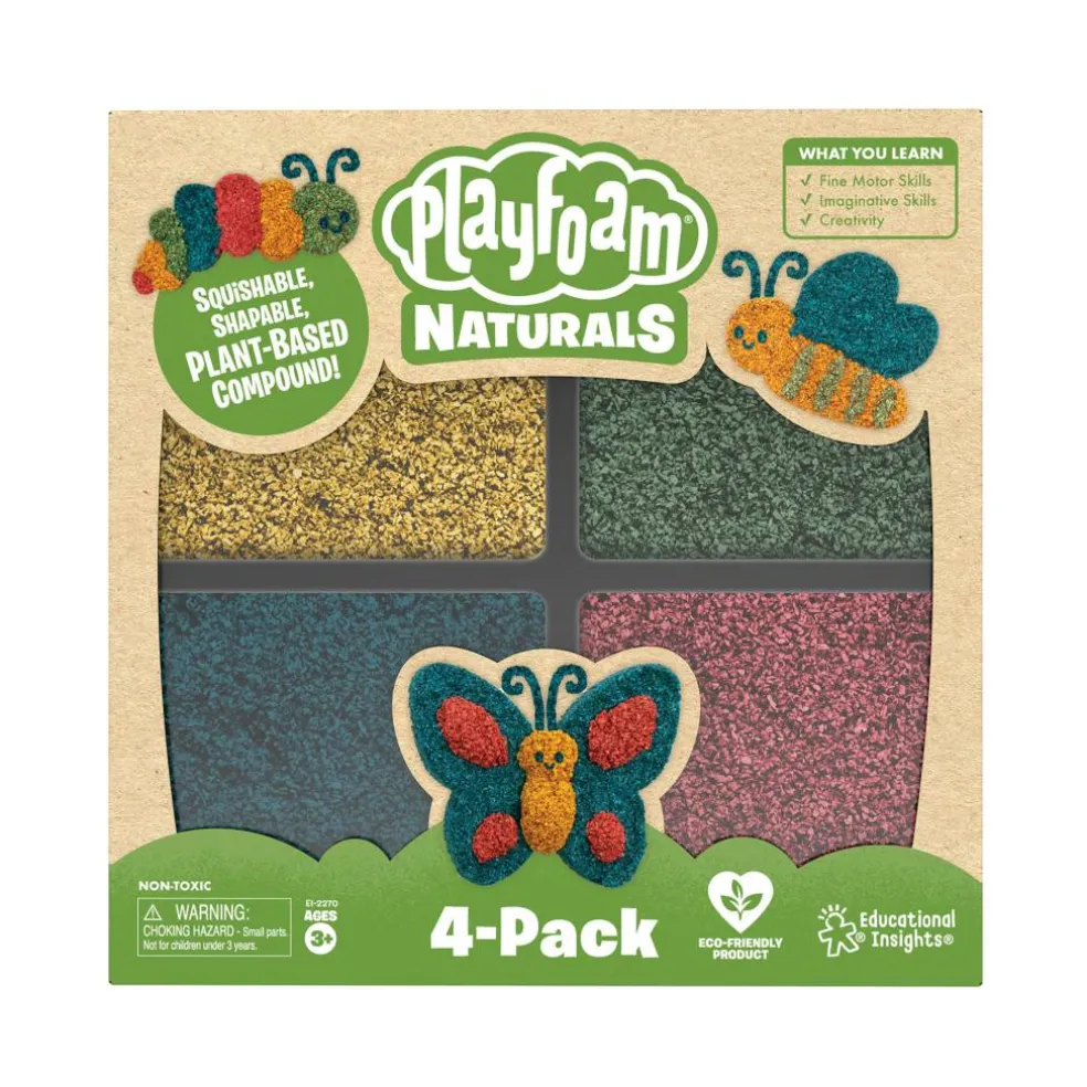 Educational Insights Playfoam Naturals 4-Pack
