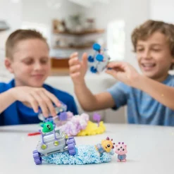 Educational Insights Space Squad Blue, Sparkle Purple, Sparkle Green & Sparkle Coral Playfoam Galaxy Pack