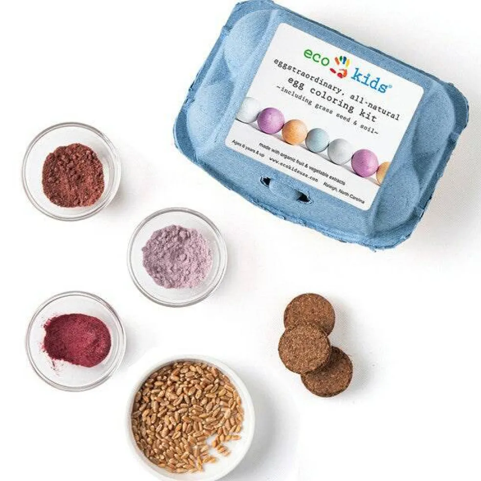 Egg Coloring & Seed Growing Kit – DIY Craft
