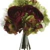 Eggplant & Green Hydrangea, Ranunculus & Peony Bouquet
