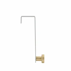 Elle Décor Gray 3 Hook Over the Door Hook